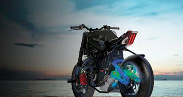 SIMULIA Motorcycle > Hero Banner > Dassault Systèmes®