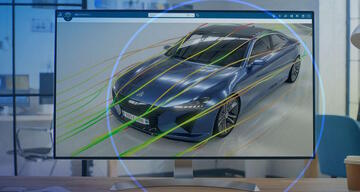 Virtual Vehicle Styling Aerodynamics Guidance > Hero Banner> Dassault Systèmes®