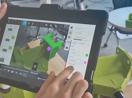 DELMIA Augmented Experience Tribe > Hero Banner > Dassault Systèmes®